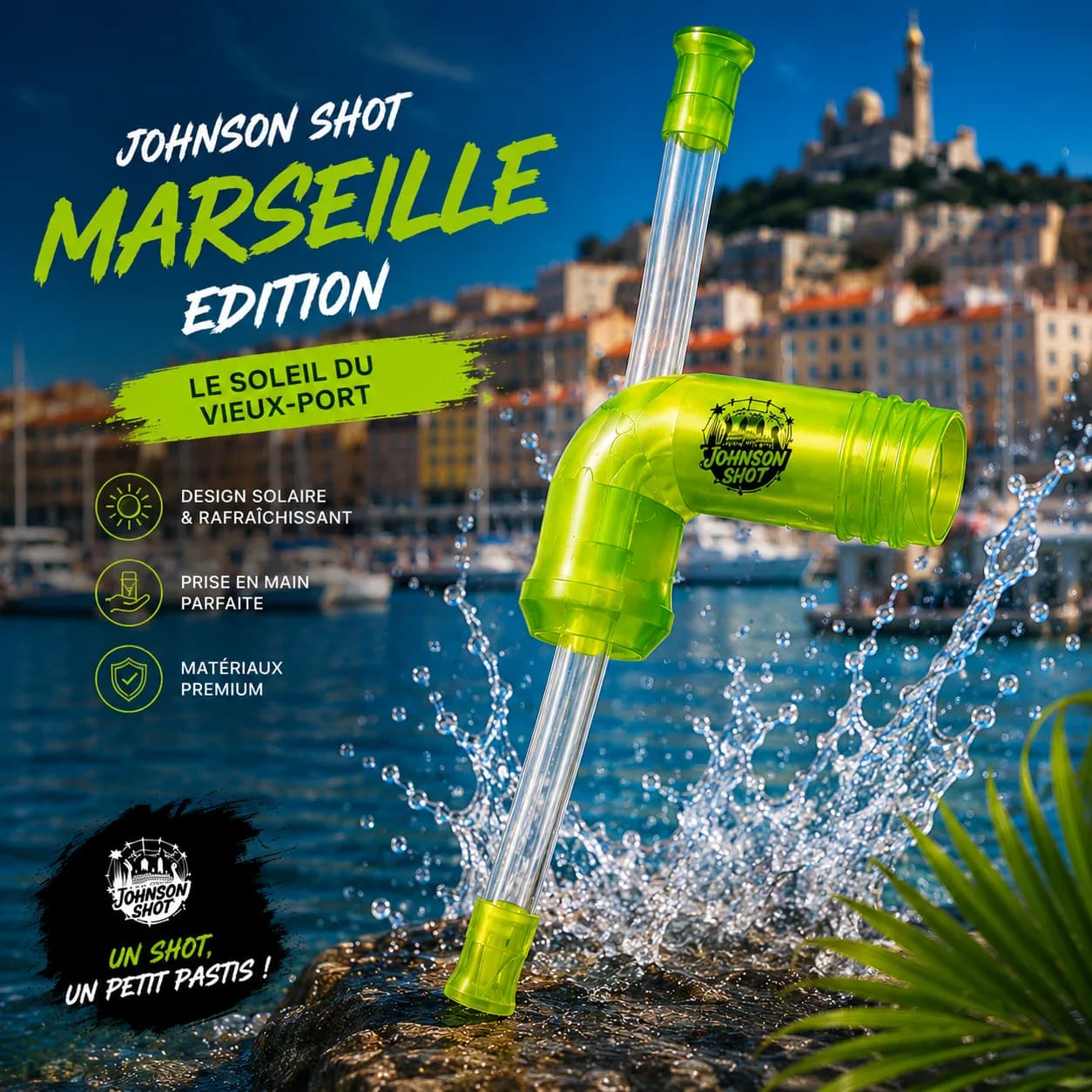 JOHNSON SHOT Vert Marseille — édition officielle